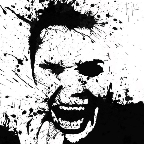 Злое лицо рисунок