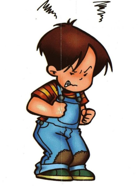 Разгневанный человек