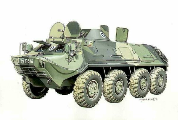 Армейские бронетранспортёры БТР-60