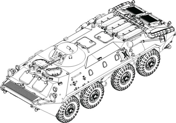 БТР-80 бронетранспортёр