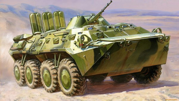 Машина БТР 80