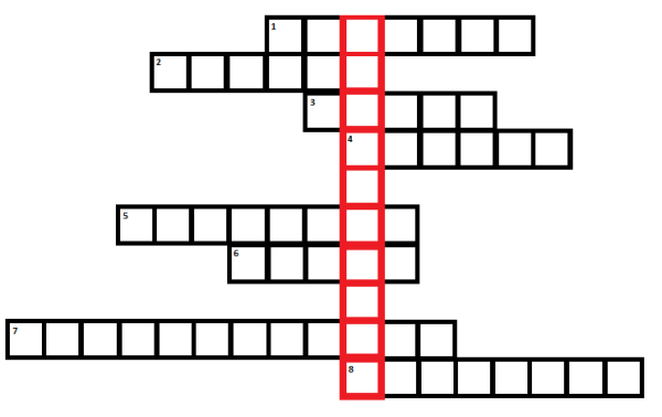 Нарисовать кроссворд