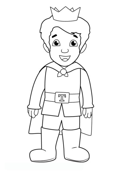 Король мультяшный