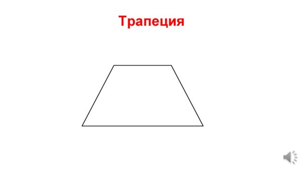 Трапеция Геометрическая фигура