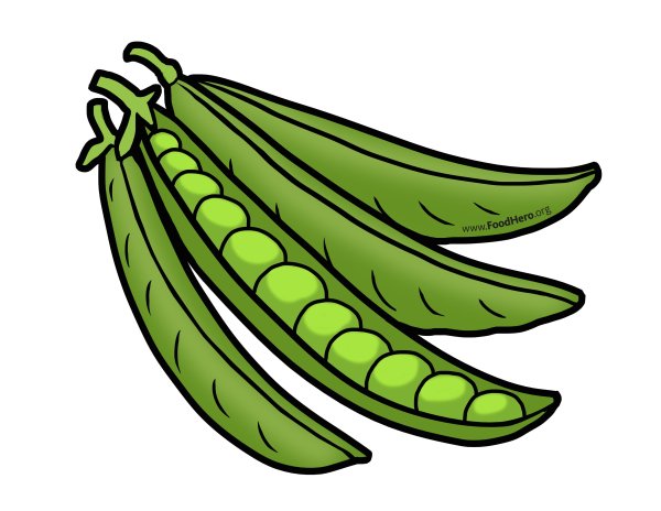 Горошек мультяшная