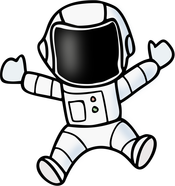 Космонавт мультяшный