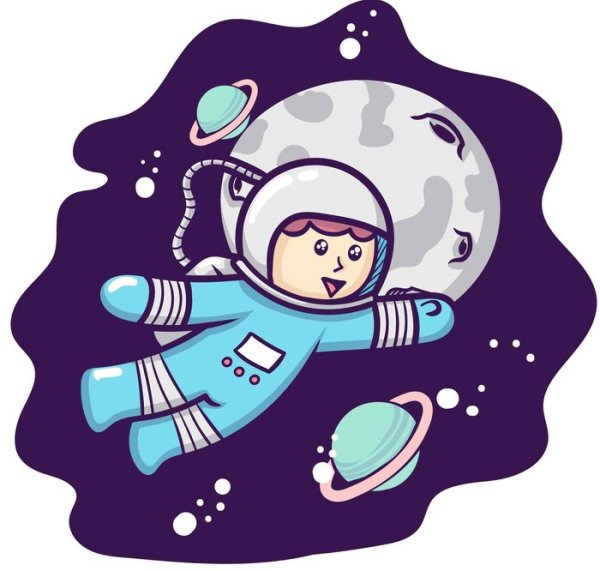 Космонавт для детей