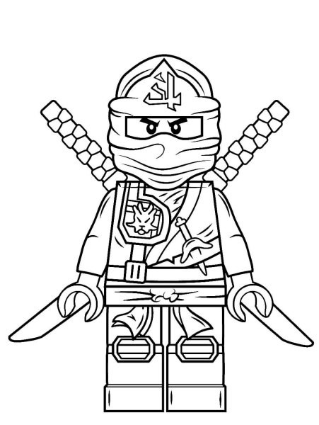 Раскраски LEGO Ninjago