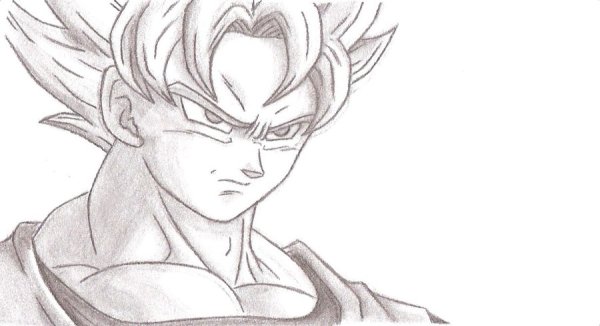Сон Гоку для срисовки