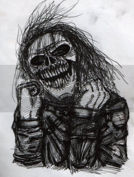 Безглазый Джек рисунки карандашом