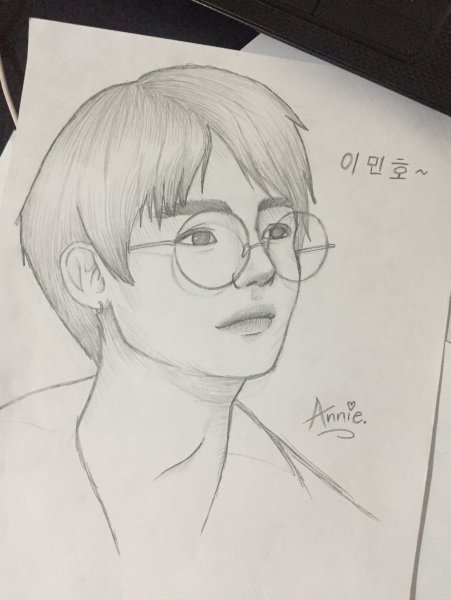 Ли Минхо арт