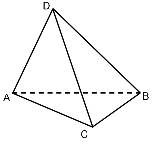 Тетраэдр 6 ребер