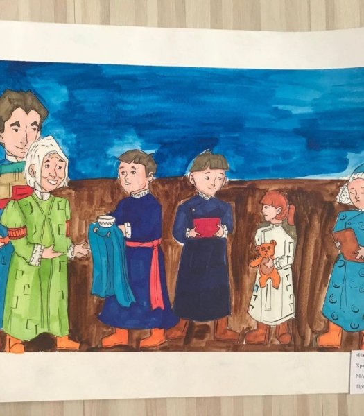 Рисунки на тему Сагаалган