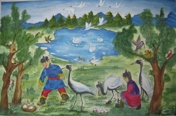 Бурятский логотип