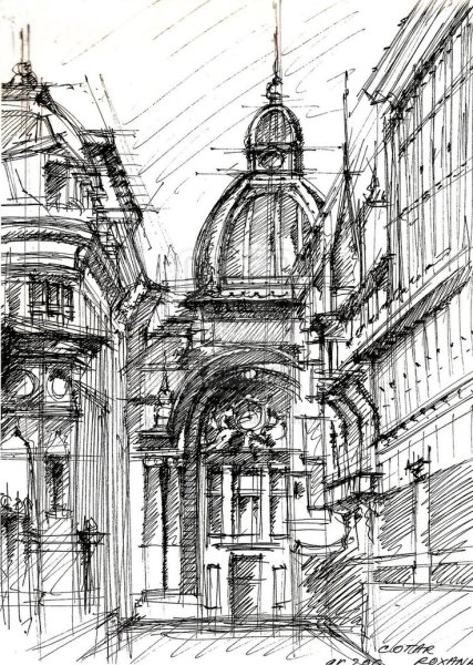 Архитектурные зарисовки