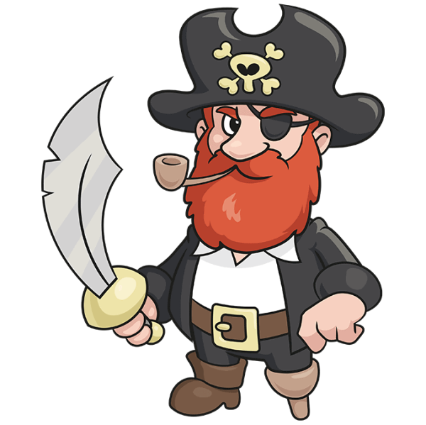 Нарисовать пирата