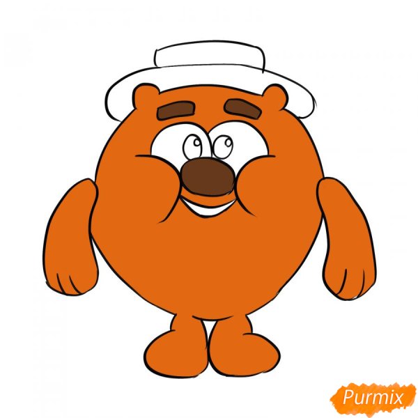 Герои смешариков Копатыч