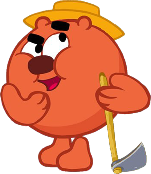 Герои смешариков Копатыч