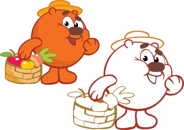 Герои смешариков Копатыч