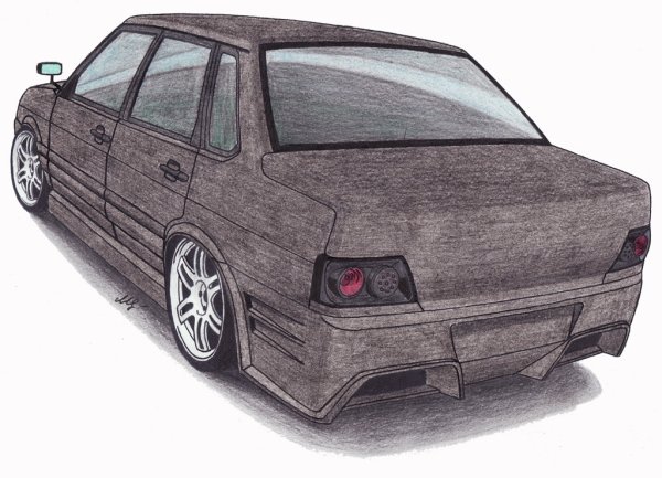 Лада 2115 рисунок