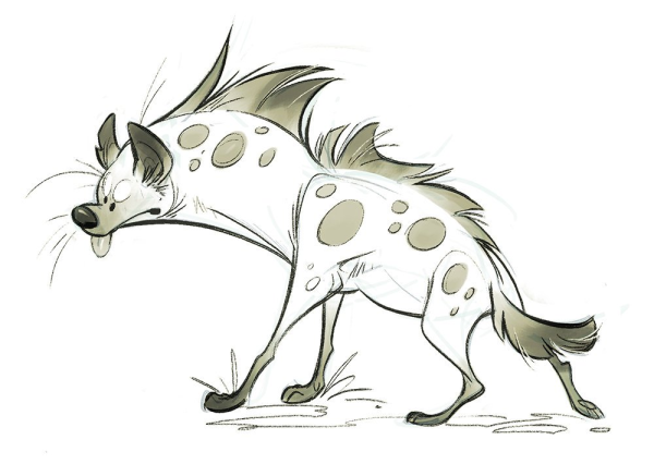 Гиена стилизация