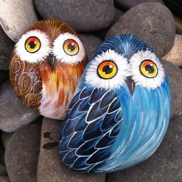 Роспись на камнях