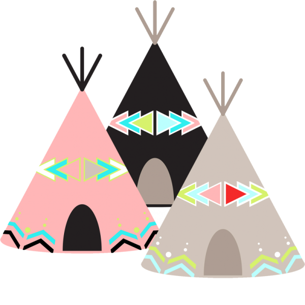 Вигвам иллюстрация