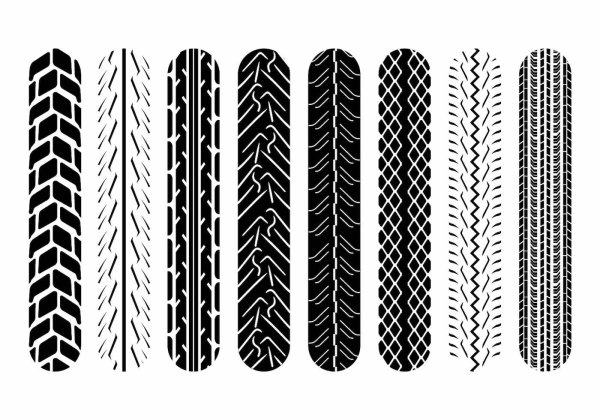 Шина КФ-97 чертеж протектора