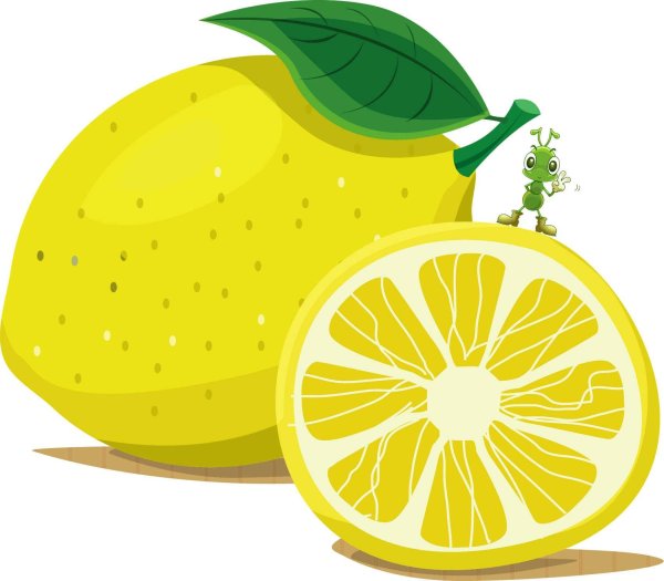 Мультяшные лимоны