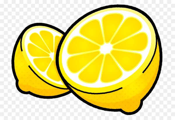 Нарисовать лимон