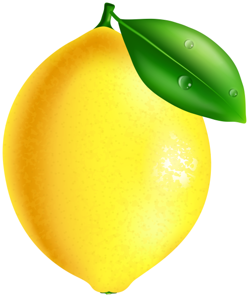 Лимон мультяшный