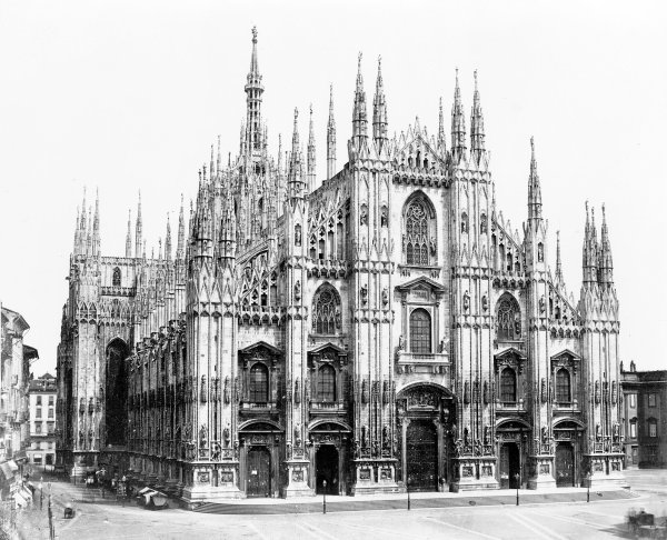 Готический стиль рисования