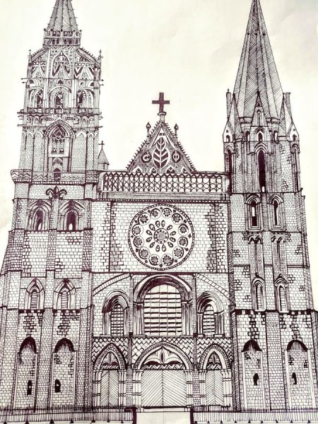 Здания в готическом стиле легкие