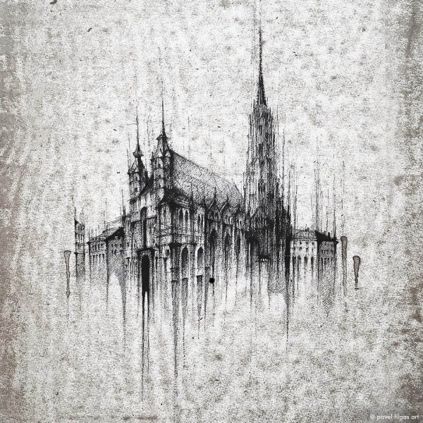 Миланский собор скетч