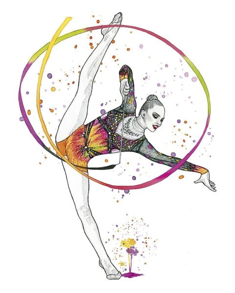 Гимнастка арт