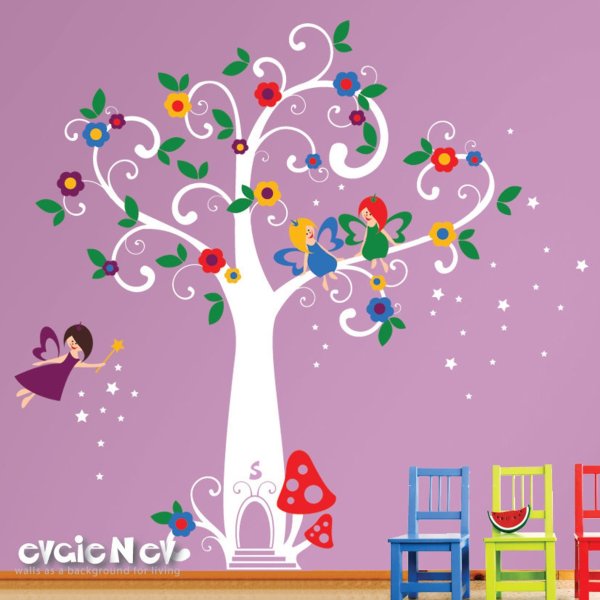 Сказочные деревья Радужное