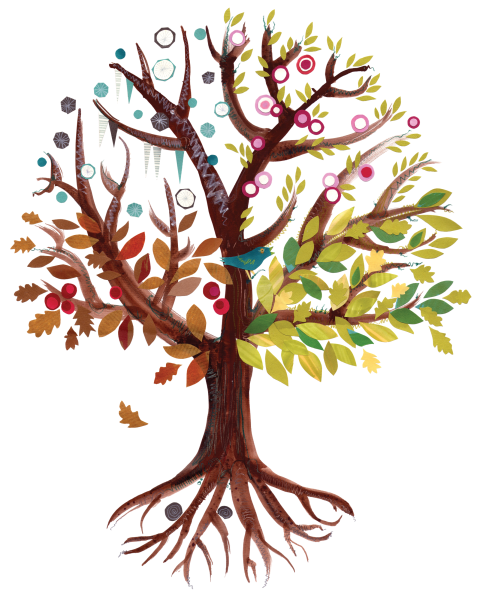 Сказочное дерево рисование