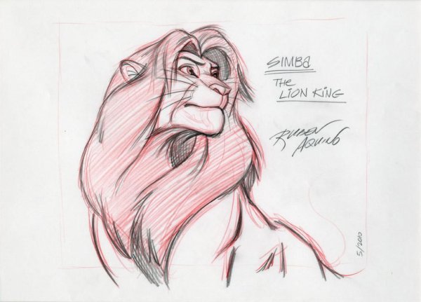 Eskiz Disney Король Лев