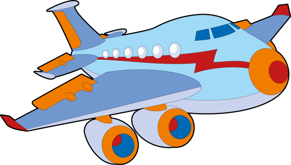 Самолет для раскрашивания