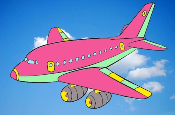Самолет для детей
