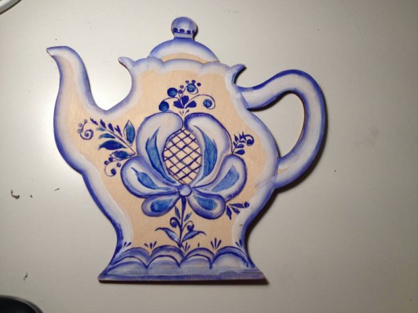 Посуда Гжель Гжельская роспись для детей