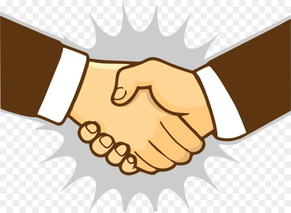 Рукопожатие вектор