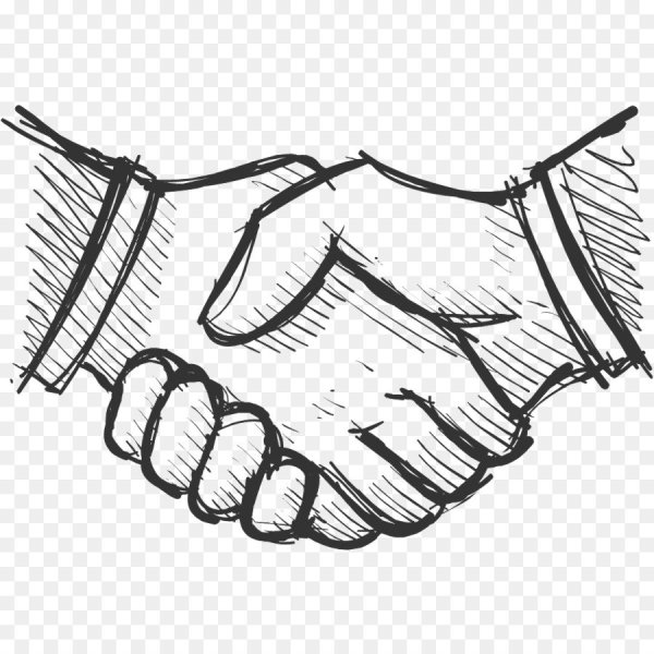 Рукопожатие вектор