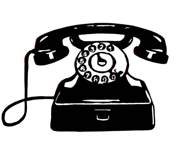 Графическое изображение телефона