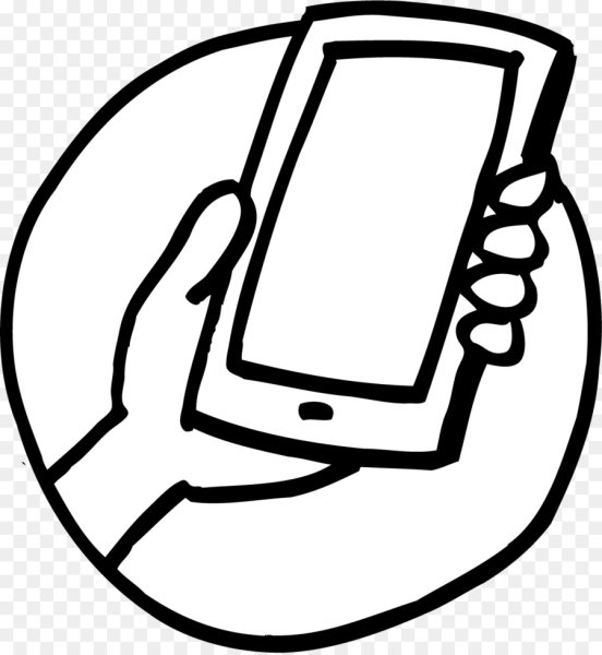 Сотовый телефон рисунок