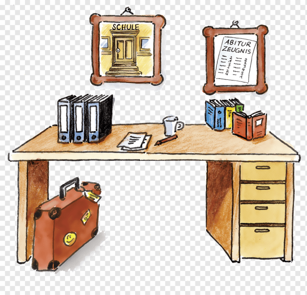 Письменный стол рисунок