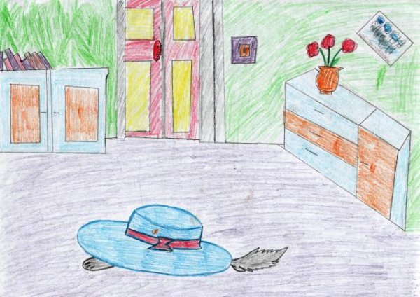 Иллюстрация к произведению Носова Живая шляпа