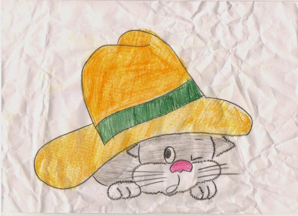 Живая шляпа рисунок