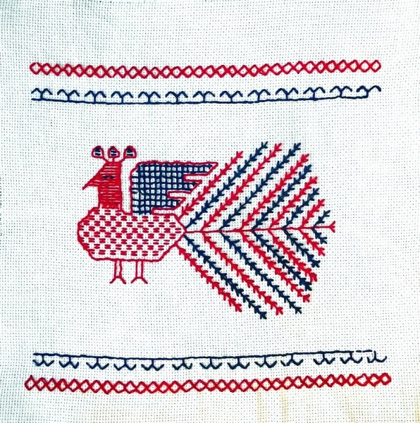 Русская народная вышивка для детей
