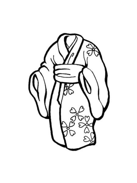 Халат рисунок для детей